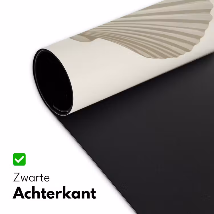Bureau onderlegger - Schelp - Minimalistisch - Wit — 4