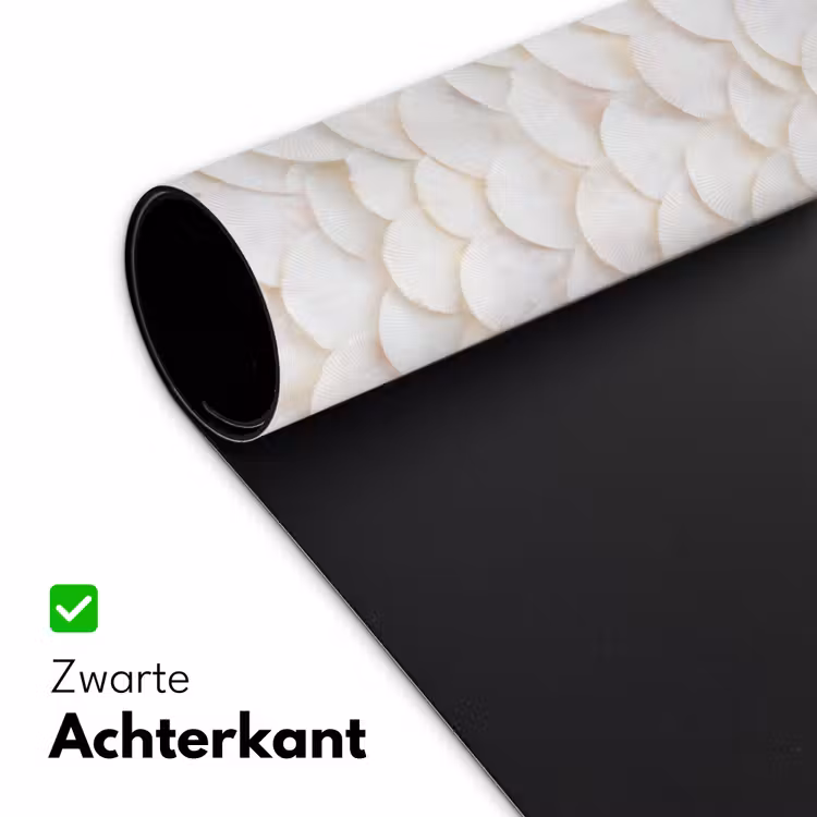 Bureau onderlegger - Schubben - Wit - Elegant — 5