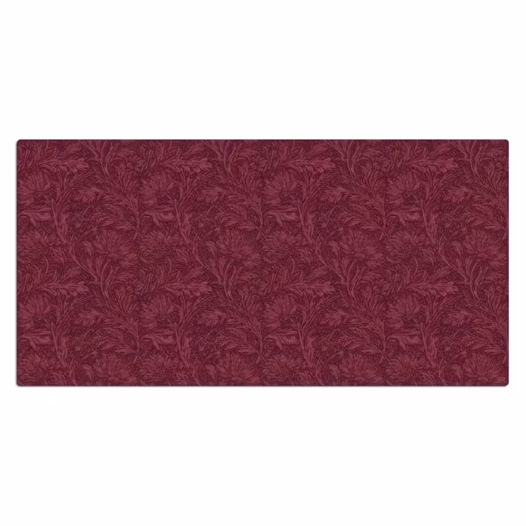 Bureau onderlegger - Bladeren - Patroon - Paars — 2