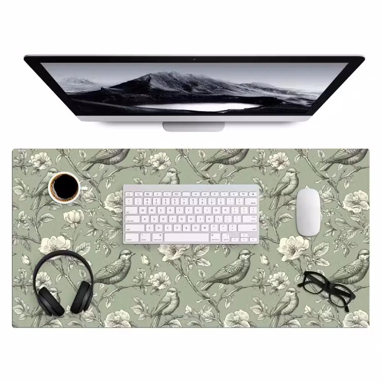 Bureau onderlegger - Klassiek - Botanisch - Groen — 4