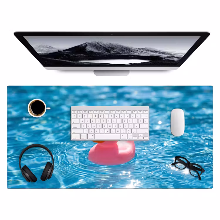 Bureau onderlegger - Badeend - Dobberend - Roze — 4