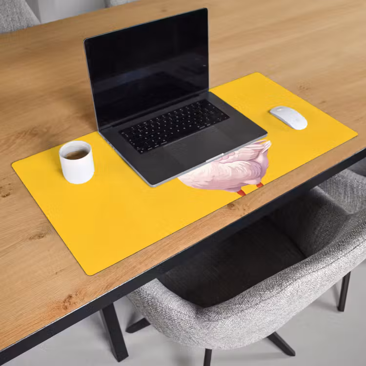 Bureau onderlegger - Eend - Zonnebril - Geel — 3