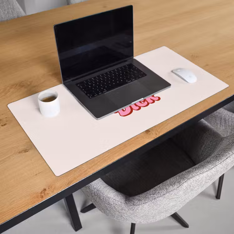 Bureau onderlegger - Tekst - Boodschap - Roze — 3