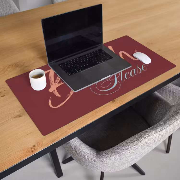Bureau onderlegger - Bitch please - Rood - Blauw — 3