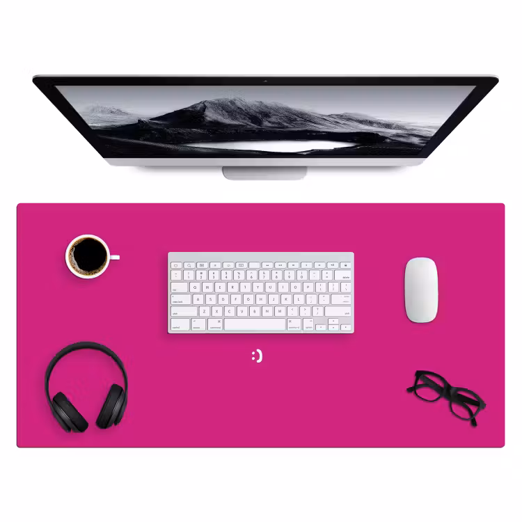 Bureau onderlegger - Focus - Smiley - Roze — 4