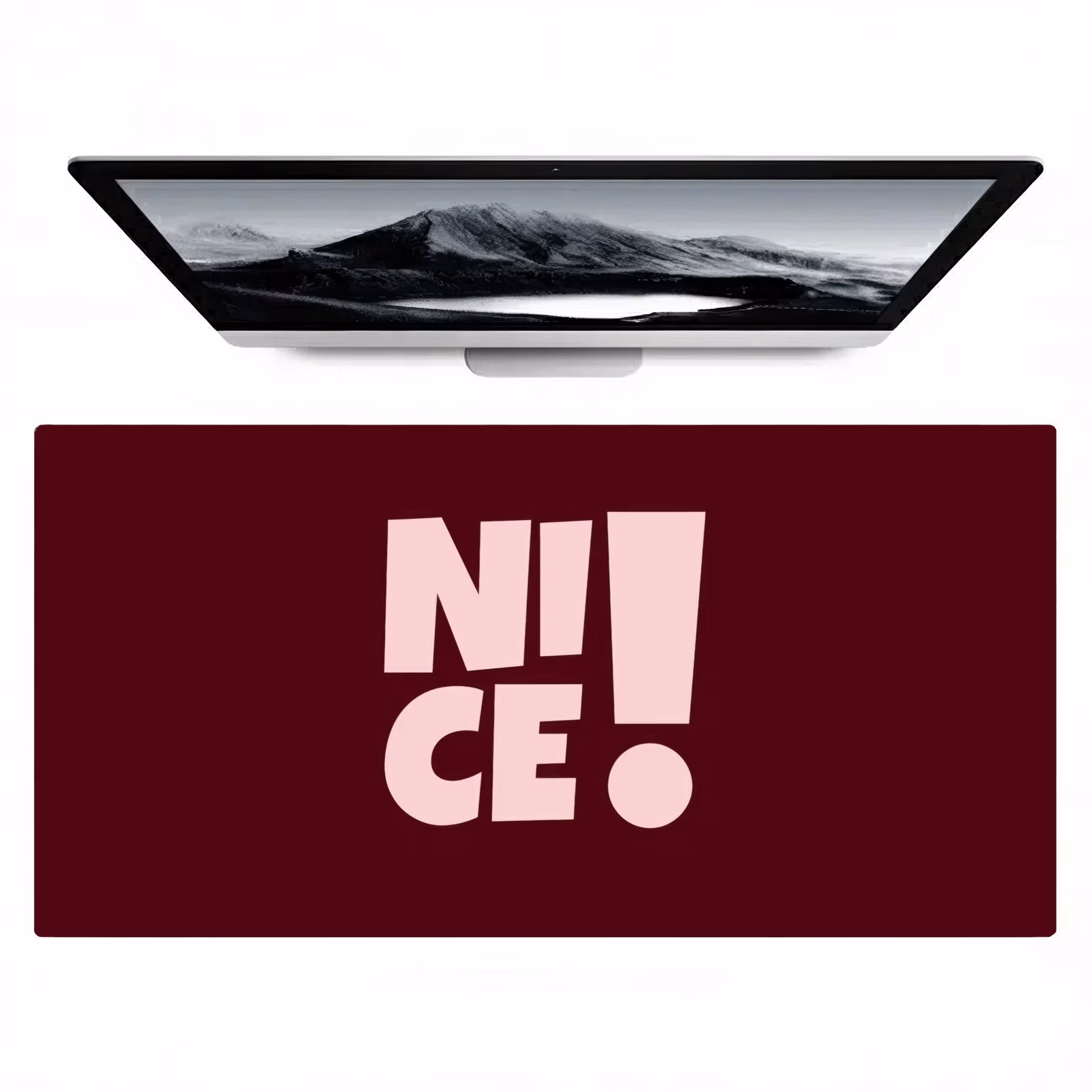 Bureau onderlegger - Nice - Uitroepteken - Rood — 1