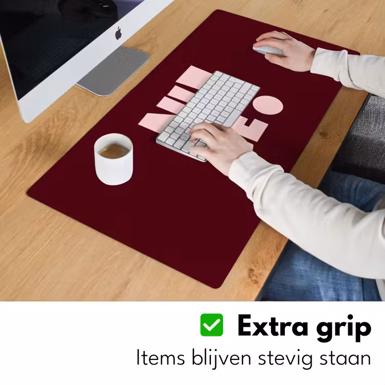 Bureau onderlegger - Nice - Uitroepteken - Rood — 6