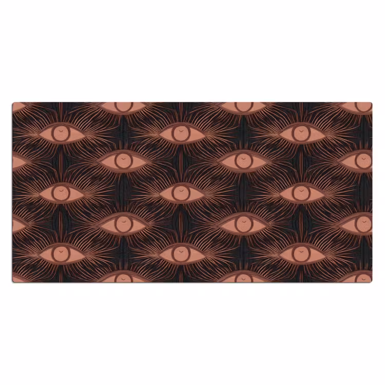Bureau onderlegger - Boheems - Oog - Bruin — 2