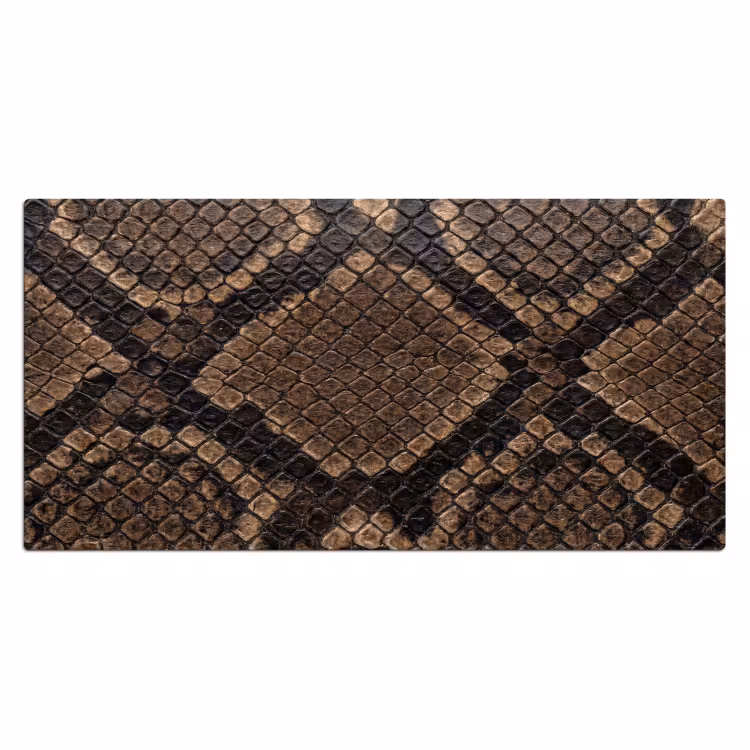 Bureau onderlegger - Python - Schubben - Brons — 2