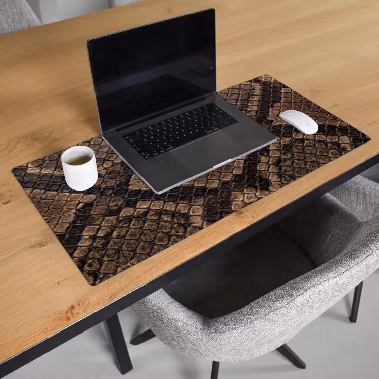 Bureau onderlegger - Python - Schubben - Brons — 3