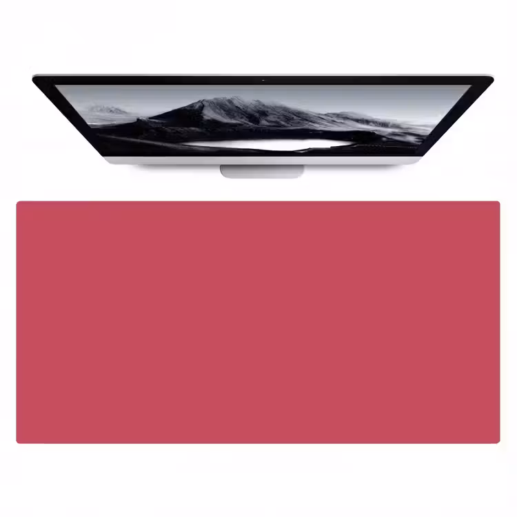 Bureau onderlegger - Bold - Berry - Rood — 1