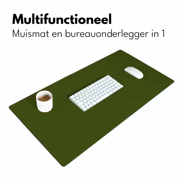 Bureau onderlegger - Olive - Drab - Groen — 7
