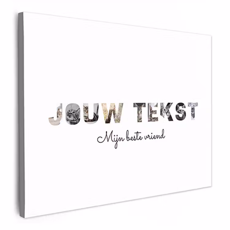 Canvas - Eigen tekst — 1