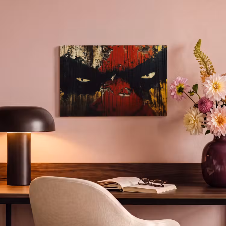 Canvas schilderij - Graffiti - Ogen - Abstract — 3