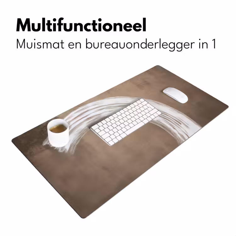 Bureau onderlegger - Verf - Bruin - Japandi — 6