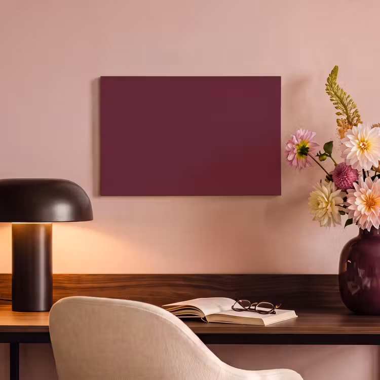 Canvas schilderij - Deep - Plum - Paars — 3