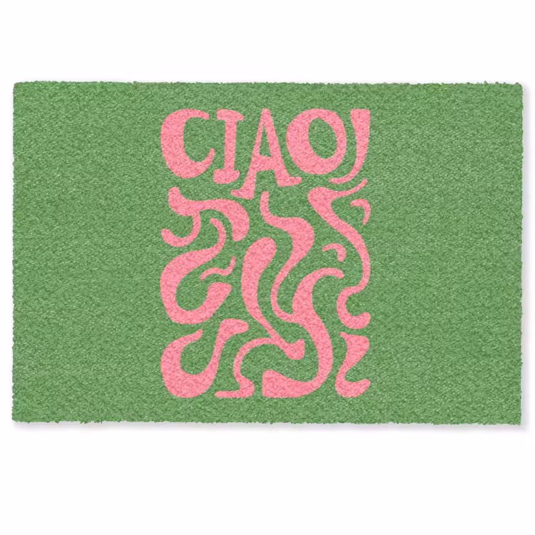 Deurmat - Abstract - Roze - Ciao - Vormen — 1