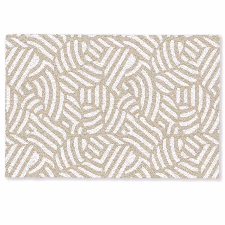 Deurmat - Abstract - Modern - Beige — 1