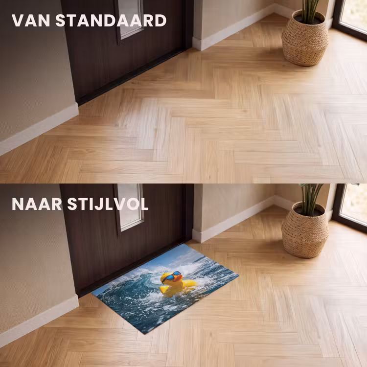 Deurmat - Badeend - Stoer - Golven — 3