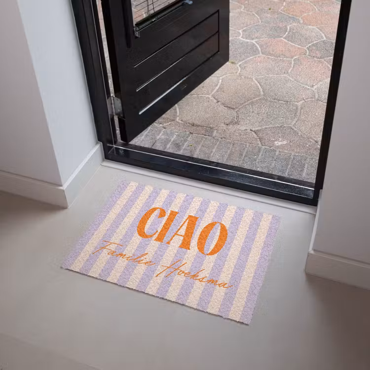 Gepersonaliseerde deurmat - Ciao — 4
