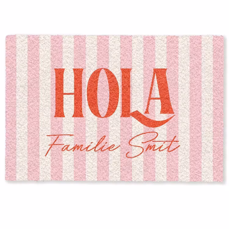 Gepersonaliseerde deurmat - Hola — 1