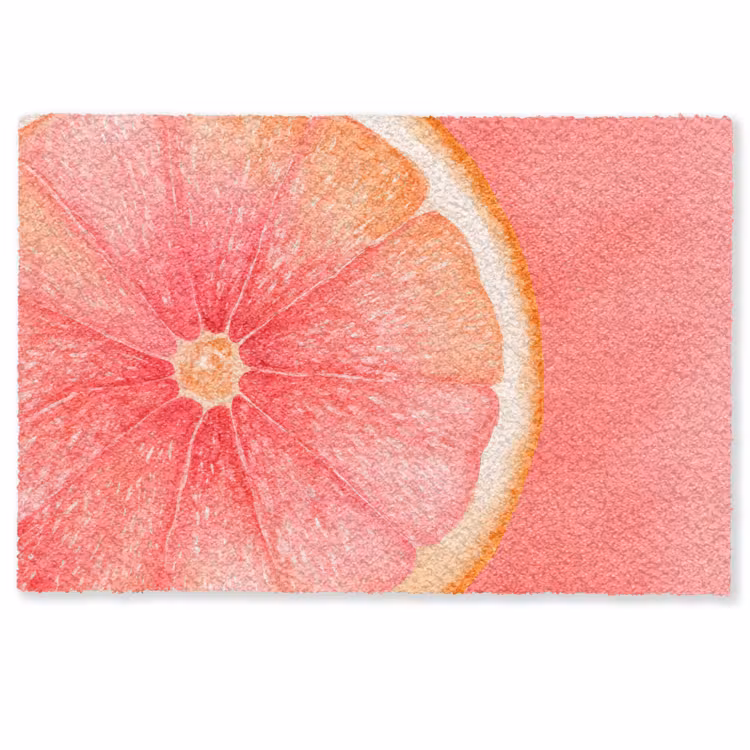 Deurmat - Grapefruit - Roze - Levendig — 1
