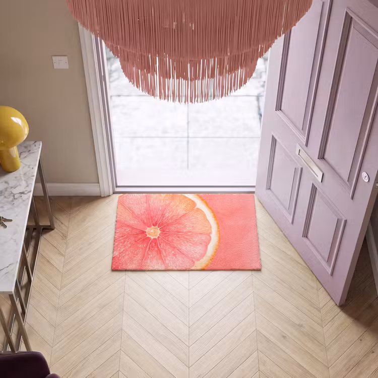 Deurmat - Grapefruit - Roze - Levendig — 4