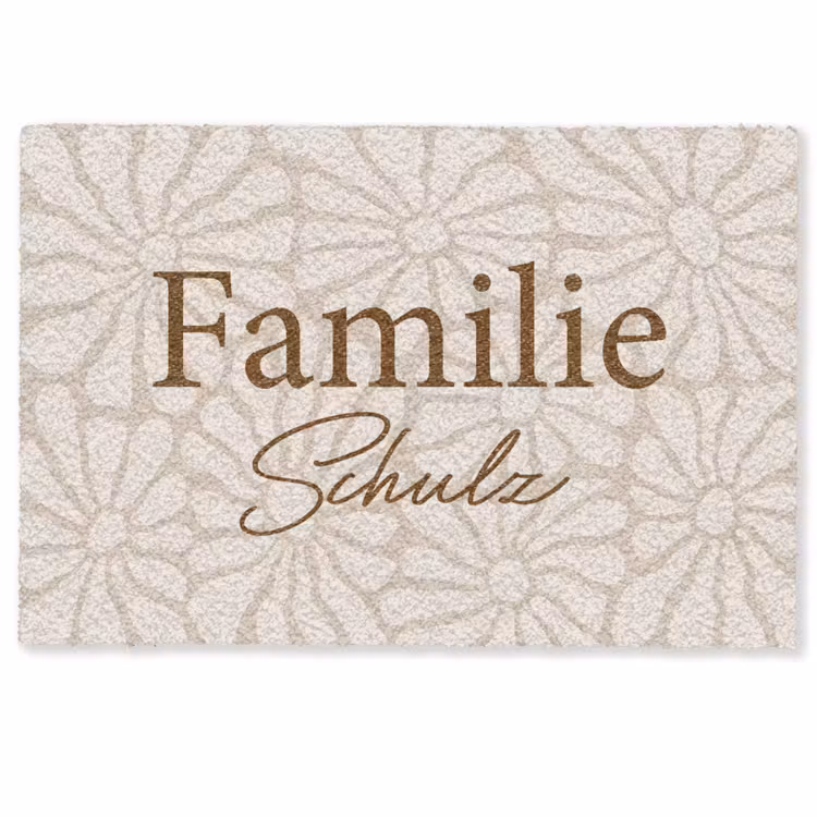 Gepersonaliseerde deurmat - Familie — 1