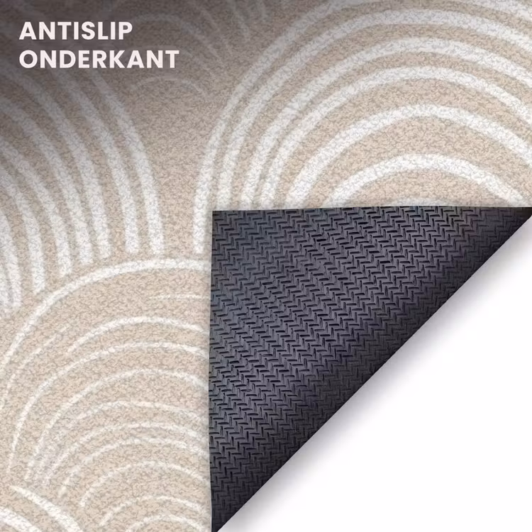 Deurmat - Golven - Structuur - Beige — 6