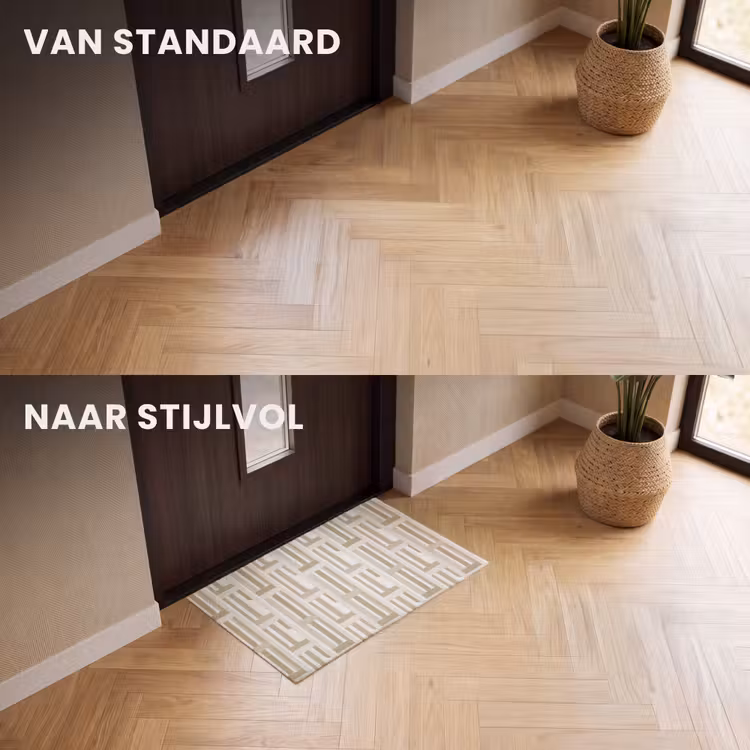 Deurmat - Modern - Geometrisch - Beige — 3