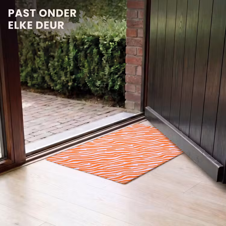 Deurmat - Strepen - Dynamisch - Oranje — 7