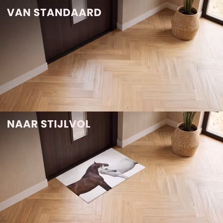 Deurmat - Paard - Modern - Balans — 3