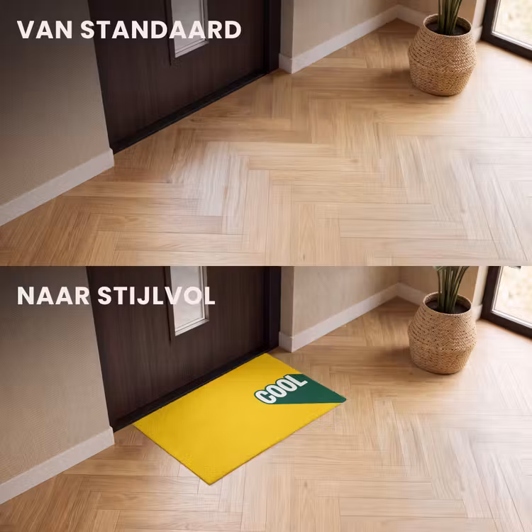 Deurmat - Cool - Geel - Groen — 3