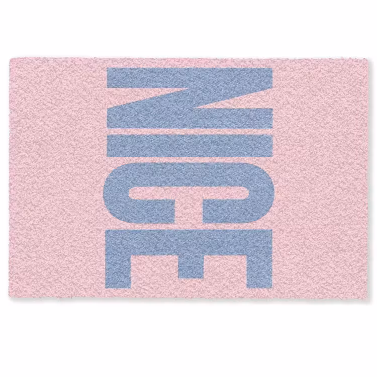 Deurmat - Nice - Paars - Roze — 1