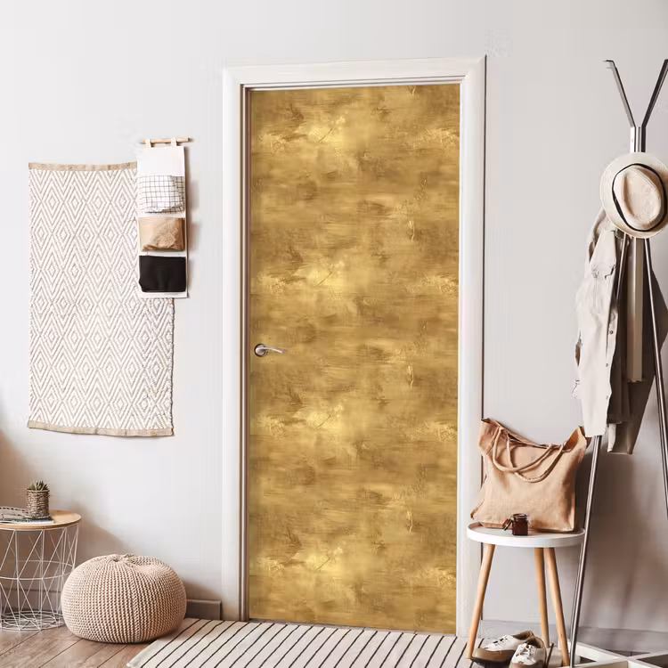 Deursticker - Industrieel - Textuur - Goud — 8