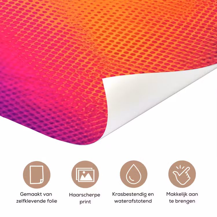Deursticker - Abstract - Patroon - Kleurverloop — 3