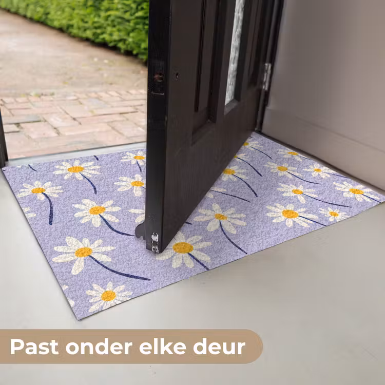 Deurmat - Modern - Madelief - Paars — 7