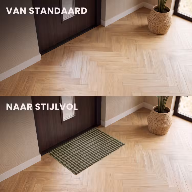Deurmat - Ritmisch - Effect - Groen — 3