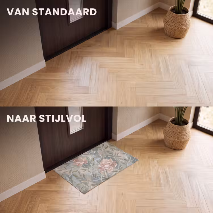 Deurmat - Elegant - Romantiek - Roze — 3