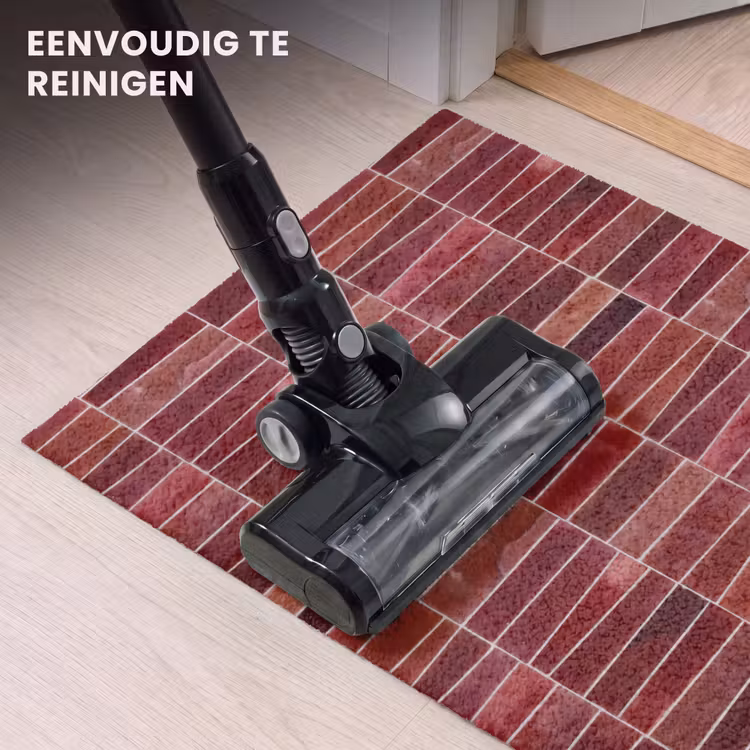 Deurmat - Tegels - Modern - Structuur - Dieprood — 9
