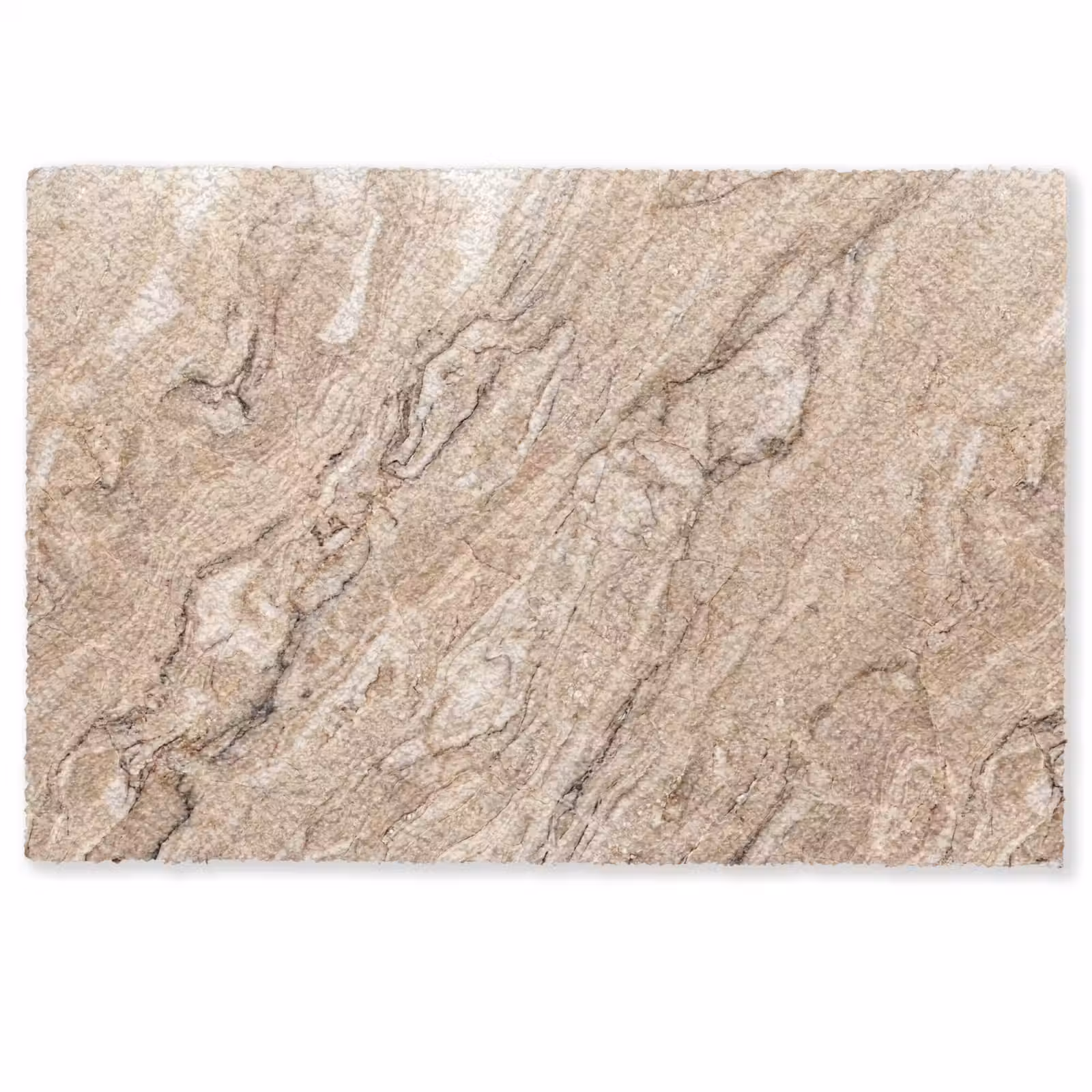 Deurmat - Textuur - Aders - Abstract - Modern - Beige — 1