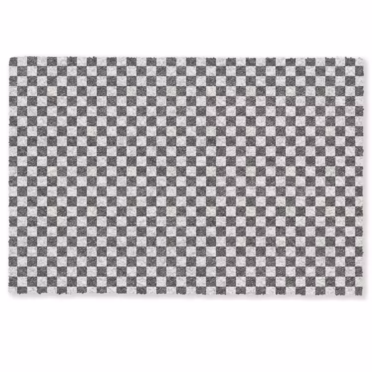 Deurmat - Marmer - Patroon - Grijs — 1