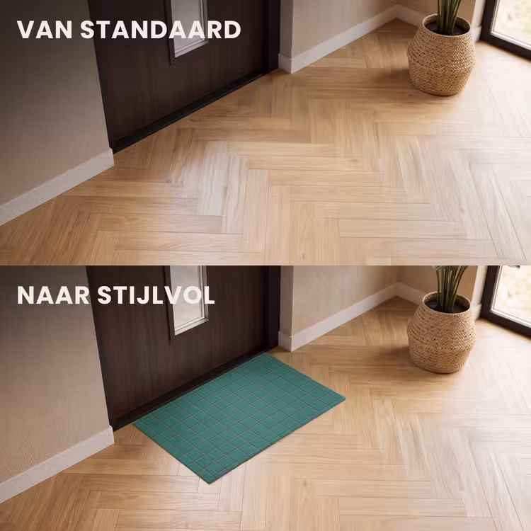 Deurmat - Patroon - Patroon - Smaragd — 3