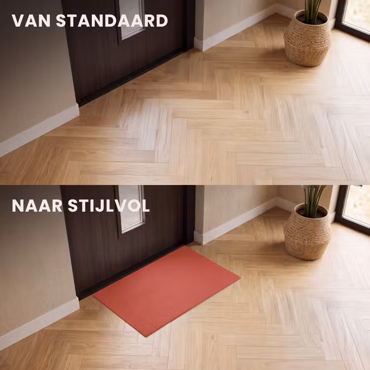 Deurmat - Brick - Red - Rood — 3