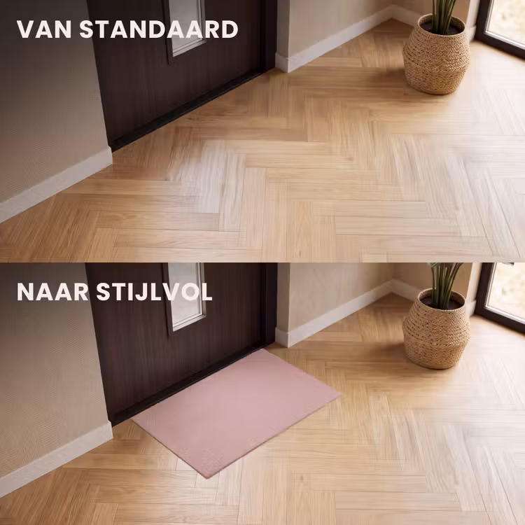 Deurmat - Soft - Blush - Roze — 3