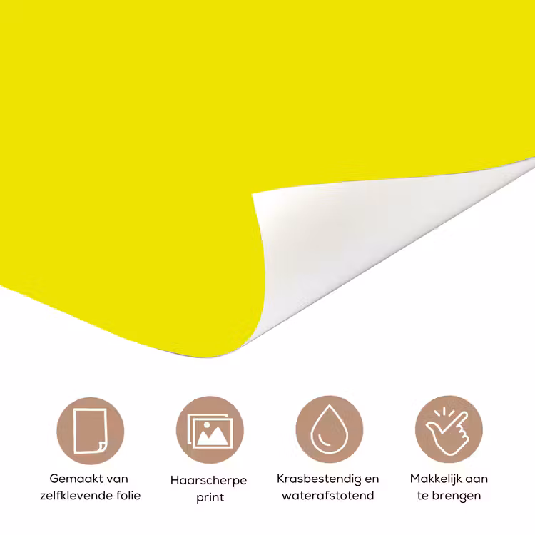 Deursticker - Bright - Canary - Geel — 3
