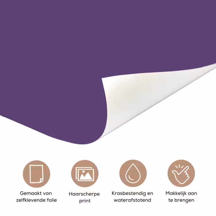 Deursticker - Deep - Plum - Paars — 3