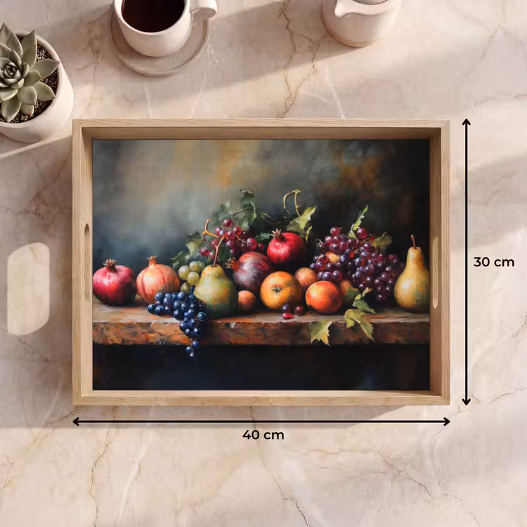 Dienblad - Rustiek - Stilleven - Fruit — 9