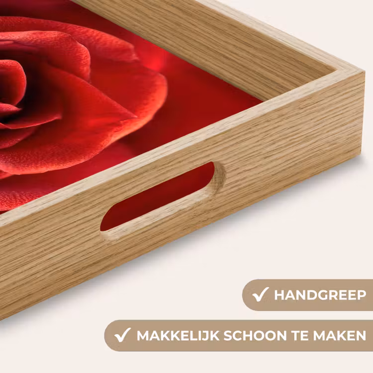 Dienblad - Rood - Roos - Romantisch — 5