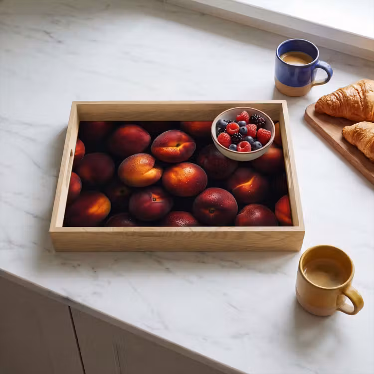 Dienblad - Fruit - Close up - Nectarines — 4